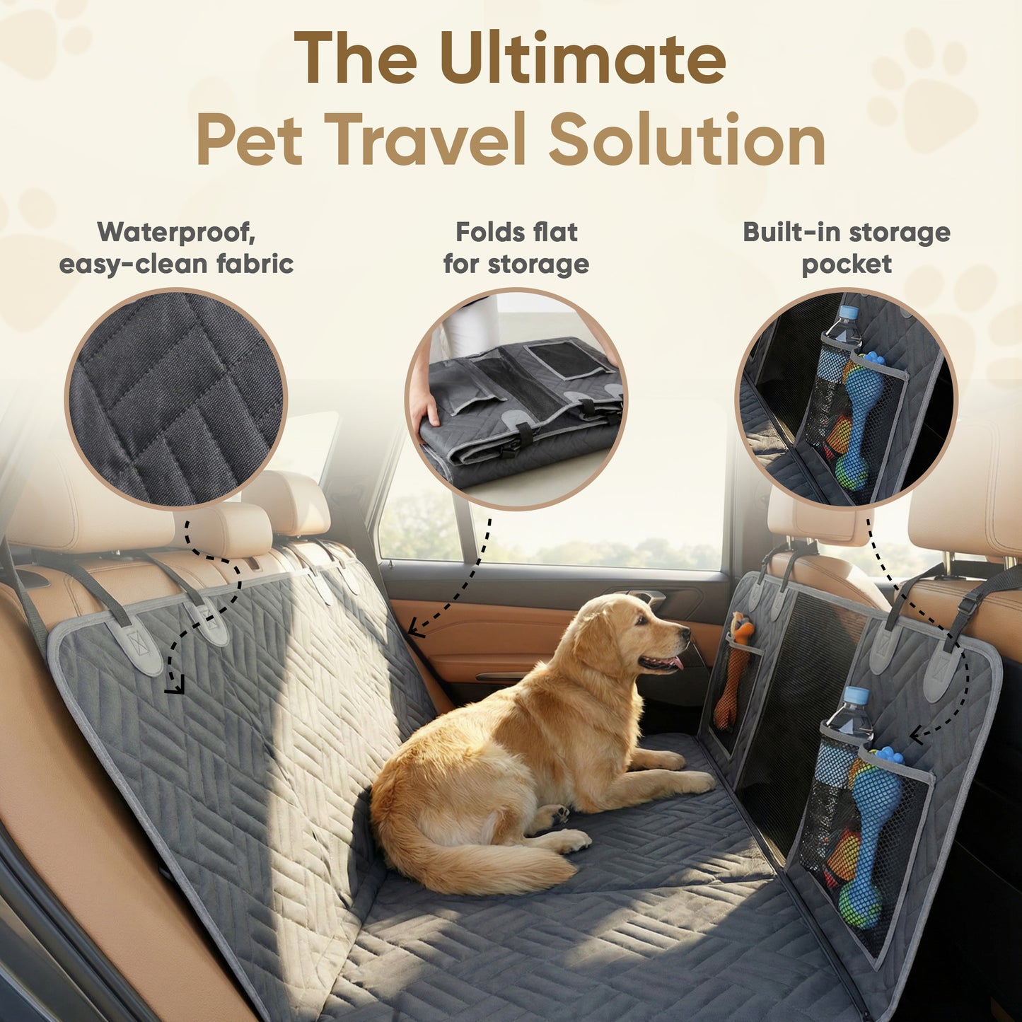 Zupetto Back Seat Extender for Dogs