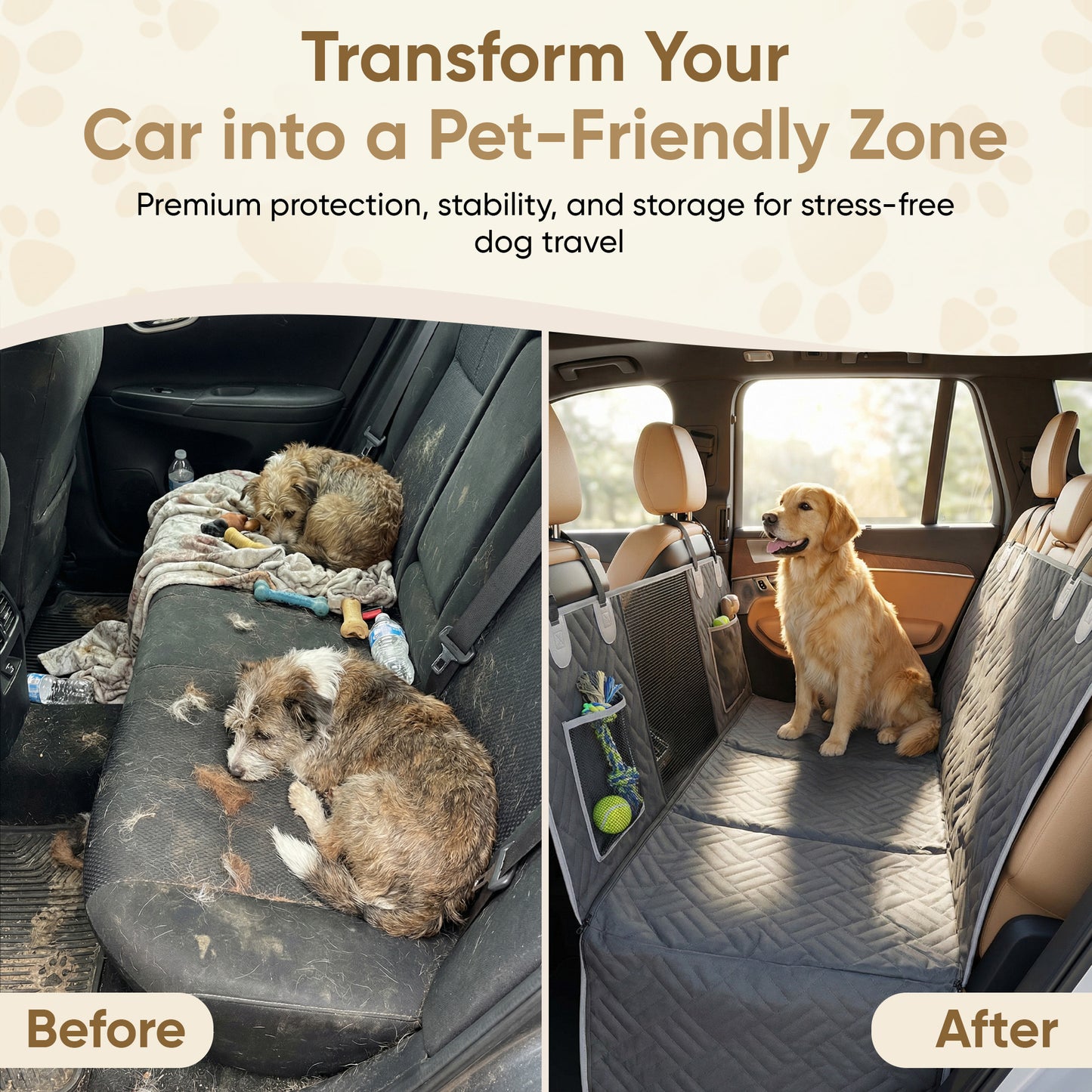 Zupetto Back Seat Extender for Dogs