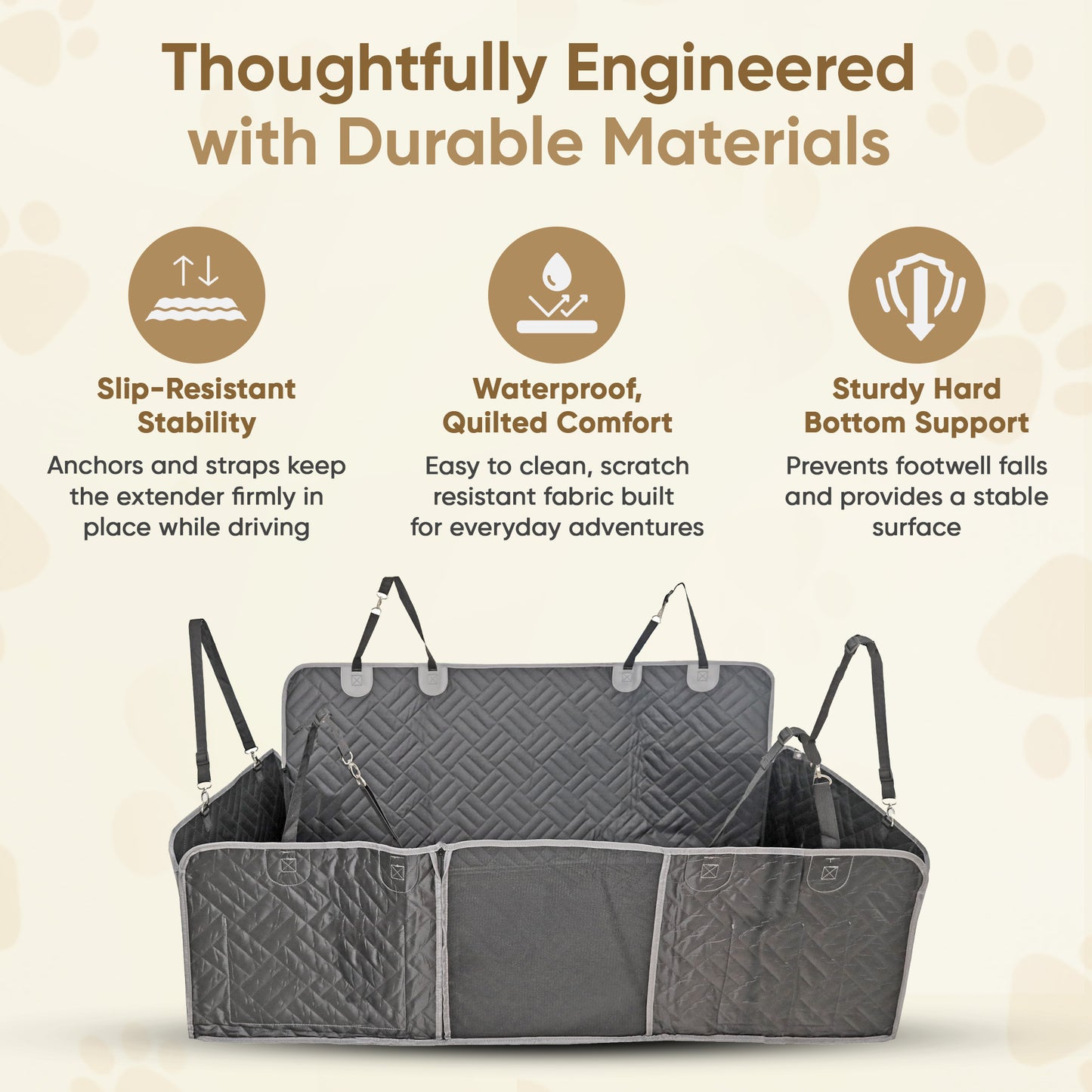 Zupetto Back Seat Extender for Dogs
