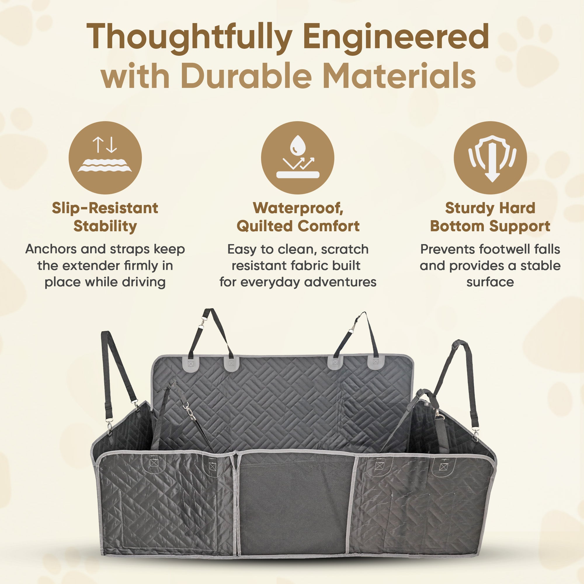 Zupetto Back Seat Extender for Dogs