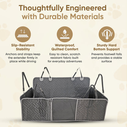 Zupetto Back Seat Extender for Dogs
